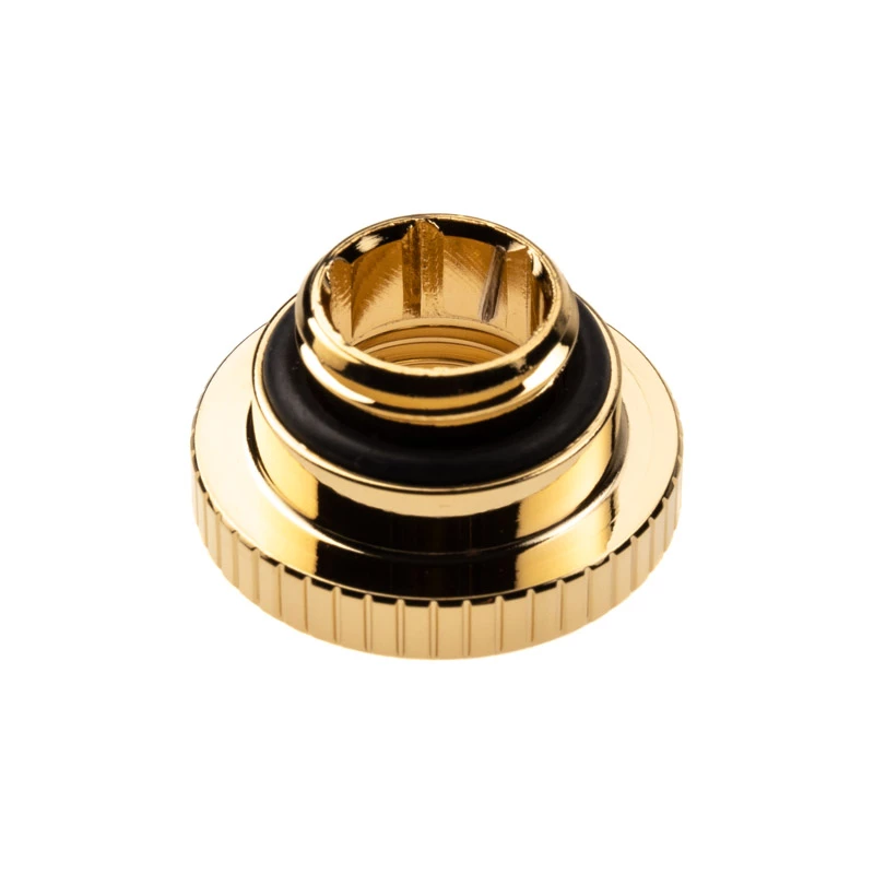 Raccordo EK Water Blocks ottone oro altezza 3,75 mm diametro 2,3 cm