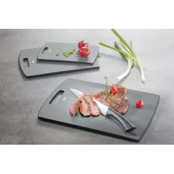 GEFU Levoro tagliere da cucina rettangolare plastica grigio