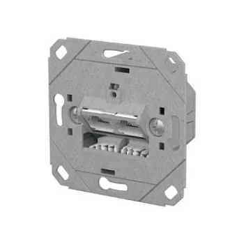 METZ CONNECT presa di connessione E-DAT C6A LSA++ 2 porte UP0 metallico