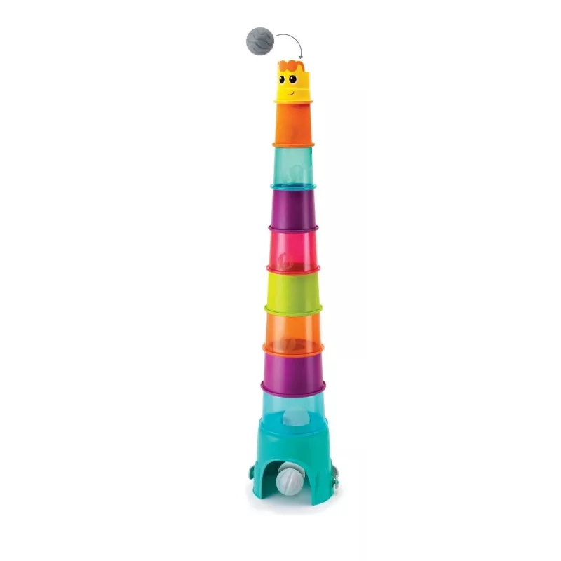 Torre multifunzionale giraffa XL di B-kids modello 1164702NN, altezza 120 cm, torre gioco e attività