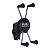 Supporto per cellulare RAM Mounts X-Grip Large con base per cannotto forcella moto