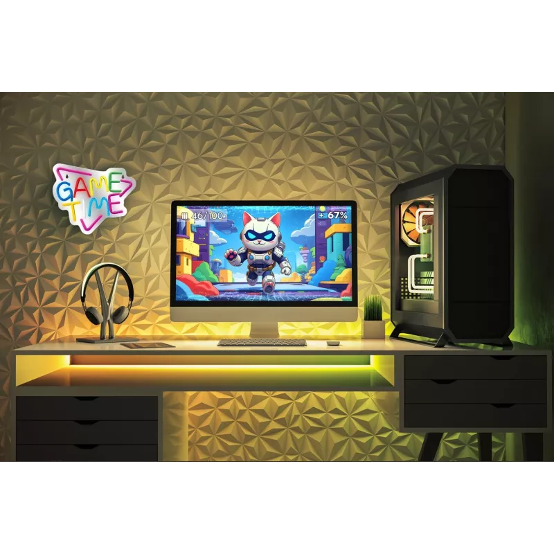 Neon LED Activejet AJE-NEON GAME TIME