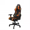 Sedia da gaming GEMBIRD GC-SCORPION-04X nero-arancio design ergonomico, seduta regolabile, schienale alto