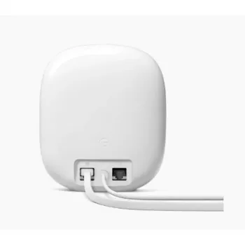 Google Nest WiFi Pro - sistema Wi-Fi (router) - fino a 120 m² - rete - GigE, 802.11ax (Wi-Fi 6E) - 802.11a/b/g/n/ac/ax (Wi-Fi 6E) - multi-banda (GA03030-EU)