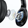 Usams Cuffie Bluetooth 5.3 Over-Ear Us-yh Serie nero/nero TDLYEJYS01