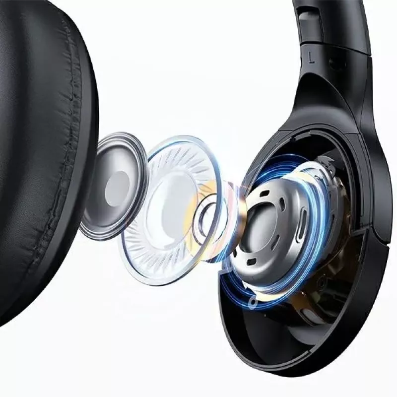 Usams Cuffie Bluetooth 5.3 Over-Ear Us-yh Serie nero/nero TDLYEJYS01