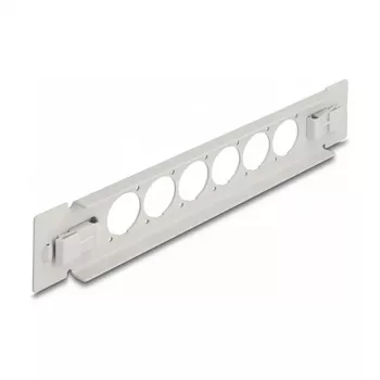Patch panel DeLOCK 10 pollici D-Type 6 porte senza attrezzi grigio