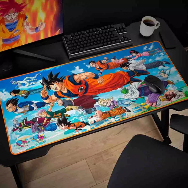 Tappetino mouse Subsonic Gaming Mouse Pad XXL DBZ Amici di Goku SA5589-D2