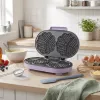 Giles & Posner EK6700GSPPVDE Macchina per waffle a doppio cuore