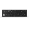 Tastiera wireless Inca IBK-579BT Bluetooth 66 tasti metallic argento