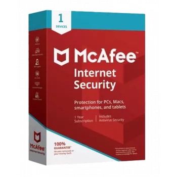McAfee Internet Security - 1 utente 1 anno, Global