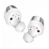 Auricolari sportivi wireless Bluetooth con cancellazione del rumore SENNHEISER Momentum MTW4 - bianco e argento