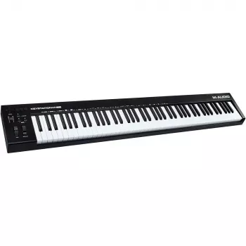 M-AUDIO Keystation 88 MK3 Tastiera MIDI 88 tasti USB nero, bianco