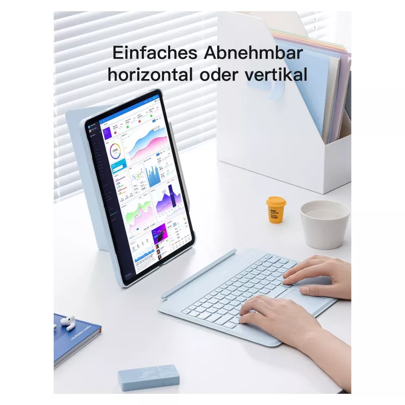 Tastiera Inateck KB04118_BLUE per iPad Air 6 Pro 12 13
