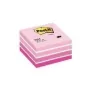 Note adesive 3M Post-it cubo, 76 x 76 mm, rosa neon (2028-NP)