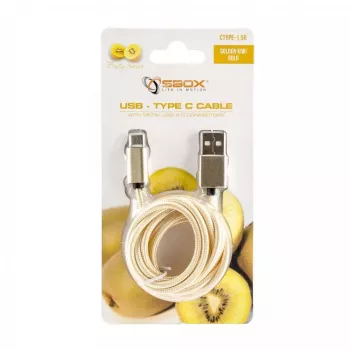Cavo USB SBOX USB-TYPEC-15G 1,5m USB A USB C oro