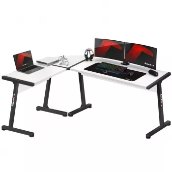 SCRIVANIA GAMING HUZARO HERO 6.0 WHITE