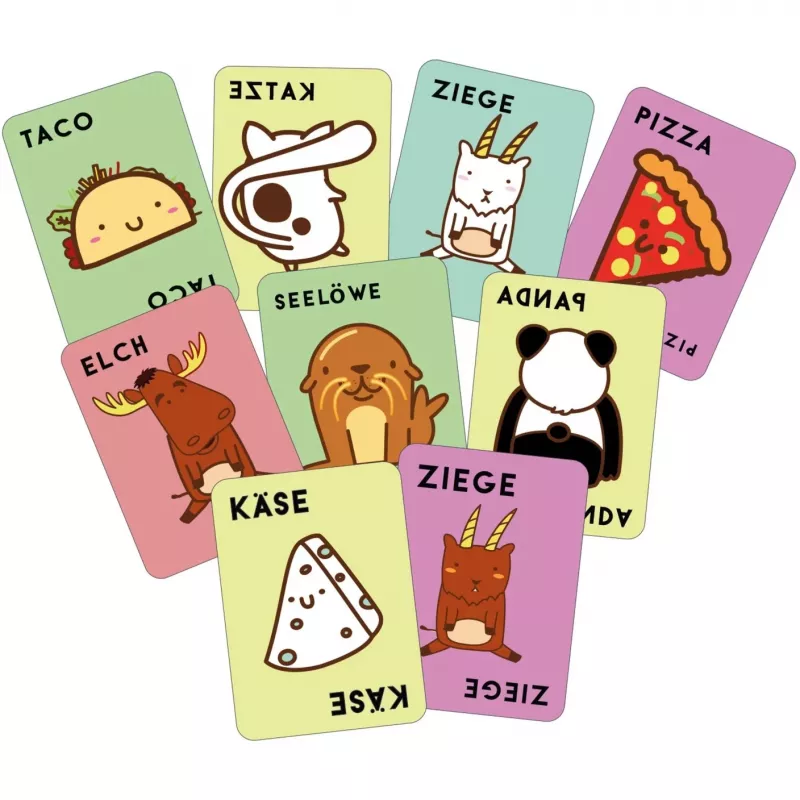 Taco Cat Goat Cheese Pizza: Voll verdreht, gioco di carte