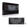 Corsair Gaming K65 Plus Wireless tastiera gaming 75% RGB, MLX rosso - nero, grigio