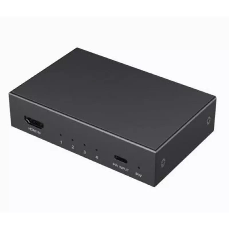 Splitter HDMI Gembird GEMBIRD DSP-HDMI4K-4P-01 — 4 porte 4K