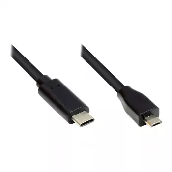 Good Connections cavo USB2.0 Micro B-C nero 0,5m