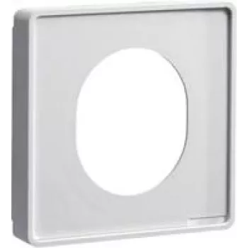 Hager placca di copertura presa CEE G33749016 finitura lucida senza alogeni PC/ABS OT80 G33749016