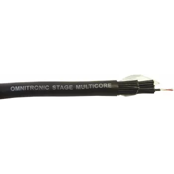 Cavo multicore Omnitronic 24 x 2 x 0,12, rotolo da 25 m
