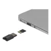 Lettore di schede DeLOCK USB 2.0 nero Micro SD MicroSDHC MicroSDXC 480 Mbit/s