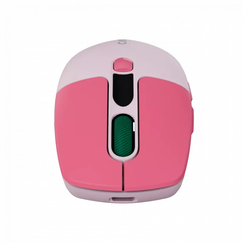 Canyon MW-26 - mouse ottico wireless 2in1 Bluetooth / 2,4 GHz - silenzioso - rosa