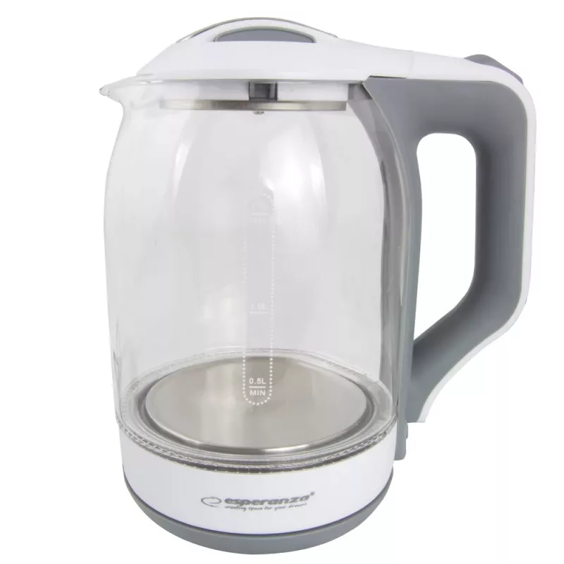 Bollitore elettrico Esperanza 1,7 L 1500 W bianco multicolore
