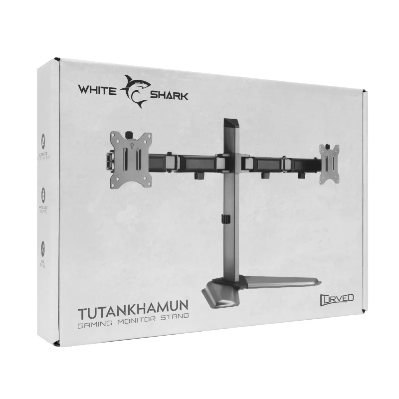 White Shark GMS-3206 Tutankhamun supporto da scrivania per monitor