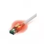 EasyLan EASY CS1OW0050 - cavo patch LED DualBoot®, Cat.6a, S/FTP, bianco, 5m
