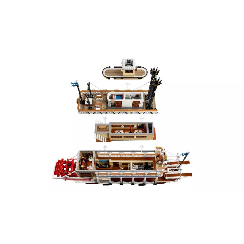 LEGO IDEAS 21356 battello fluviale