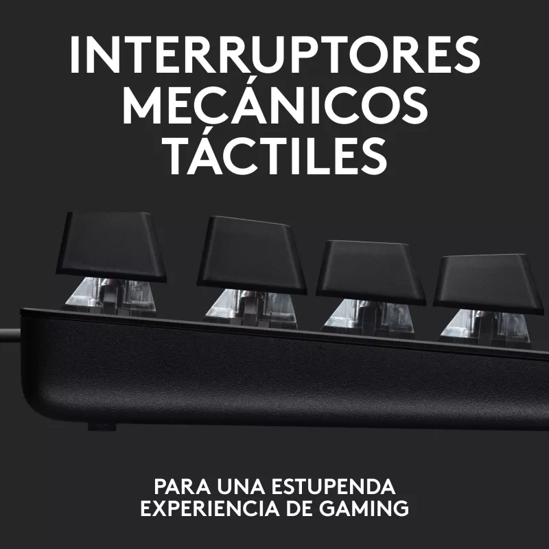 Logitech G G413 TKL SE, cablata, USB, switch meccanico, QWERTZ, LED, nera