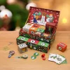 Calendario dell'avvento scatola contenitore Paladone PP15749MCF Minecraft 24 sorprese