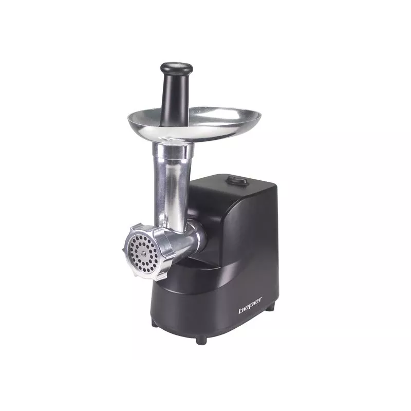 Beper P102ROB200 tritacarne elettrico con spremipomodoro, 1200 W, nero
