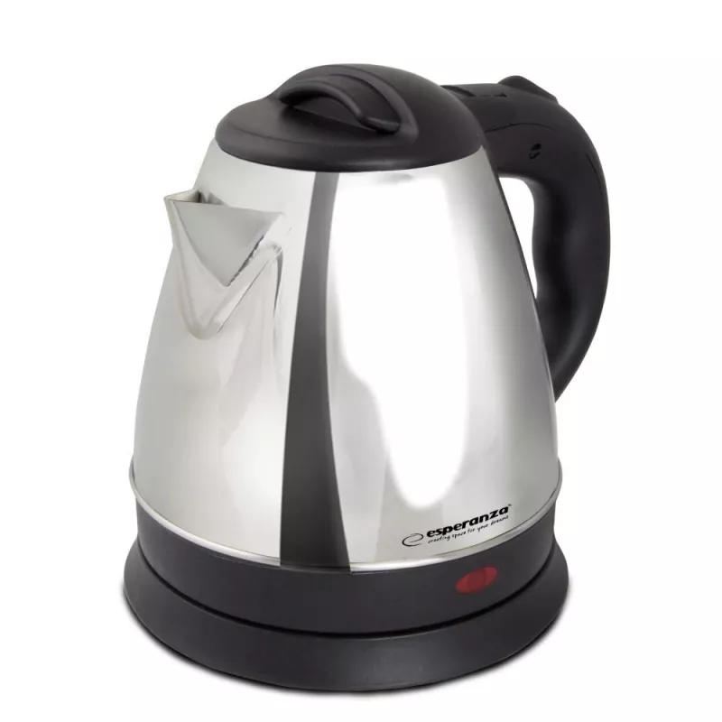 Bollitore ESPERANZA 1,0 L acciaio inox e plastica, 1350 W, senza filo, spegnimento automatico