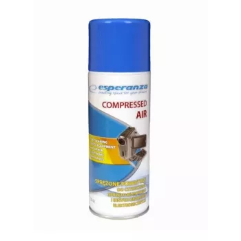 Spray ad aria compressa ESPERANZA ES103 400 ml, blu/bianco, non lascia graffi