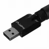 Adattatore USB Wi-Fi LANBERG NC-0300-WIE, USB 2.0, due antenne esterne 5 dBi, Wi-Fi 300 Mbit/s, Ethernet/Wi-Fi, nero