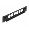 Patch panel DeLOCK 10 pollici D-Type 6 porte senza attrezzi nero