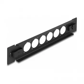 Patch panel DeLOCK 10 pollici D-Type 6 porte senza attrezzi nero