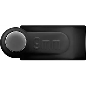 Goobay clip per cavi 9 mm, nero (64682)
