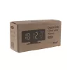 Sveglia digitale LED GreenBlue GB395 con indicazione della temperatura