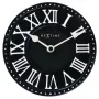NeXtime orologio 5187zw London Table, Ø16 cm, da parete, nero/bianco