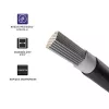 Cavo solare QOLTEC 53851 4 mm² 100 m nero