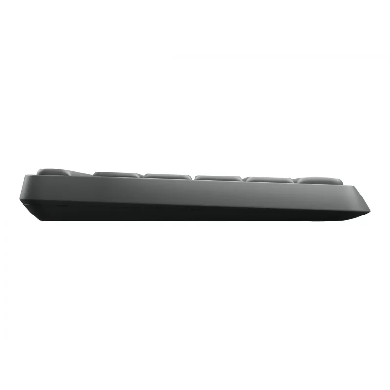 Logitech MK235 tastiera e mouse wireless combo full-size grigio