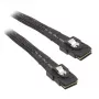 SilverStone CPS02 - cavo SATA / SAS - con sidebands - SAS 12Gbit/s - 4-Lane - 4 x Mini SAS (SFF-8087) (W) a 4 x Mini SAS (SFF-8087) (W) - 50cm - S