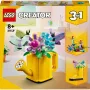 LEGO Creator fiore in annaffiatoio 31149 — modello di fiore da costruire, 420 pezzi, 120×150×130 mm