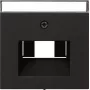 Sistema di rete Gira copertura BSF UAE/IAE modello 55 nero — modulo di rete Gira, modello 55, nero