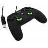 Esperanza EGG110K Vanquisher gamepad USB cablato per PC/PS3, con vibrazione, 12 pulsanti, 2 stick analogici, nero/verde